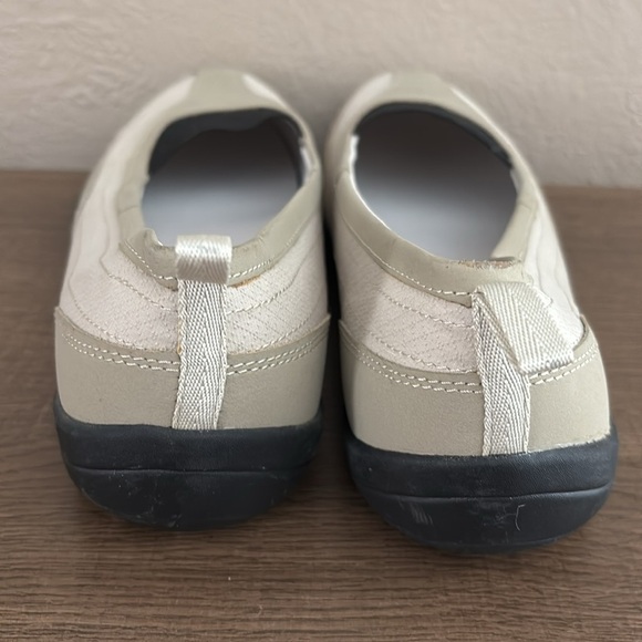 Women's Lands' End Terrain Ballet Rubber Sole Slip On Shoes 9 Field Khaki - Picture 6 of 12